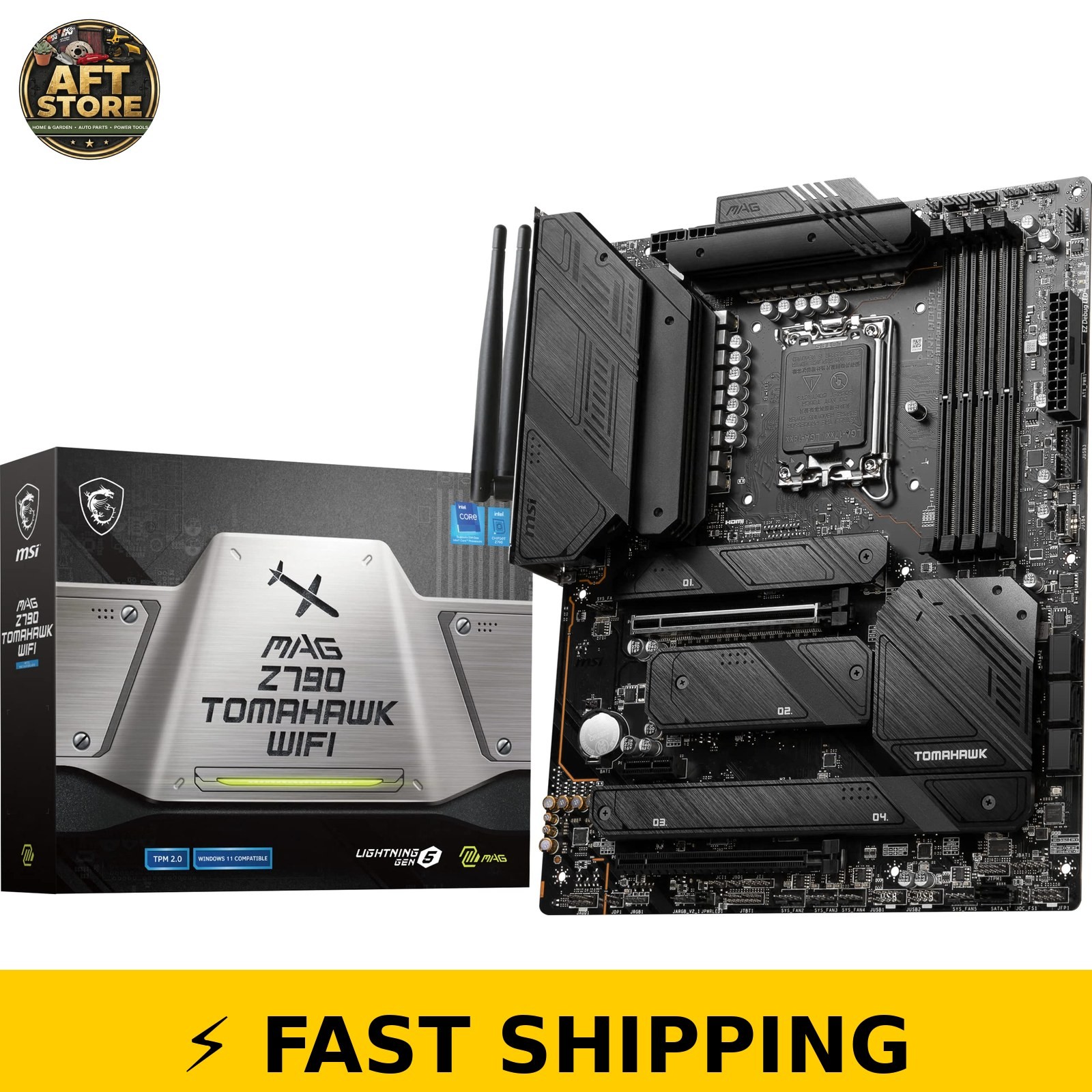 MSI MAG Z790 Tomahawk WiFi Gaming Motherboard - LGA 1700, DDR5