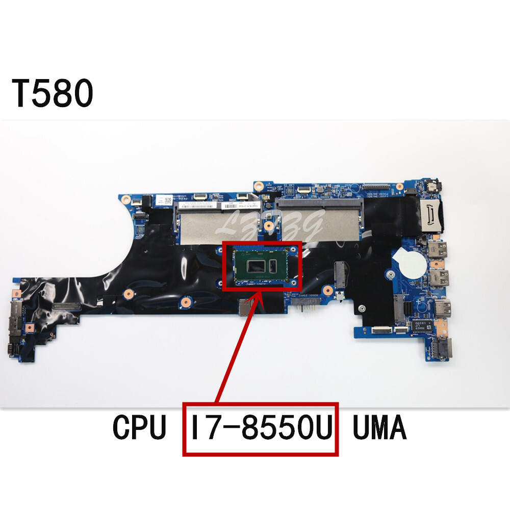 Original for Lenovo ThinkPad T580 P52S Motherboard I7-8550U UMA 01YR244 01YR245