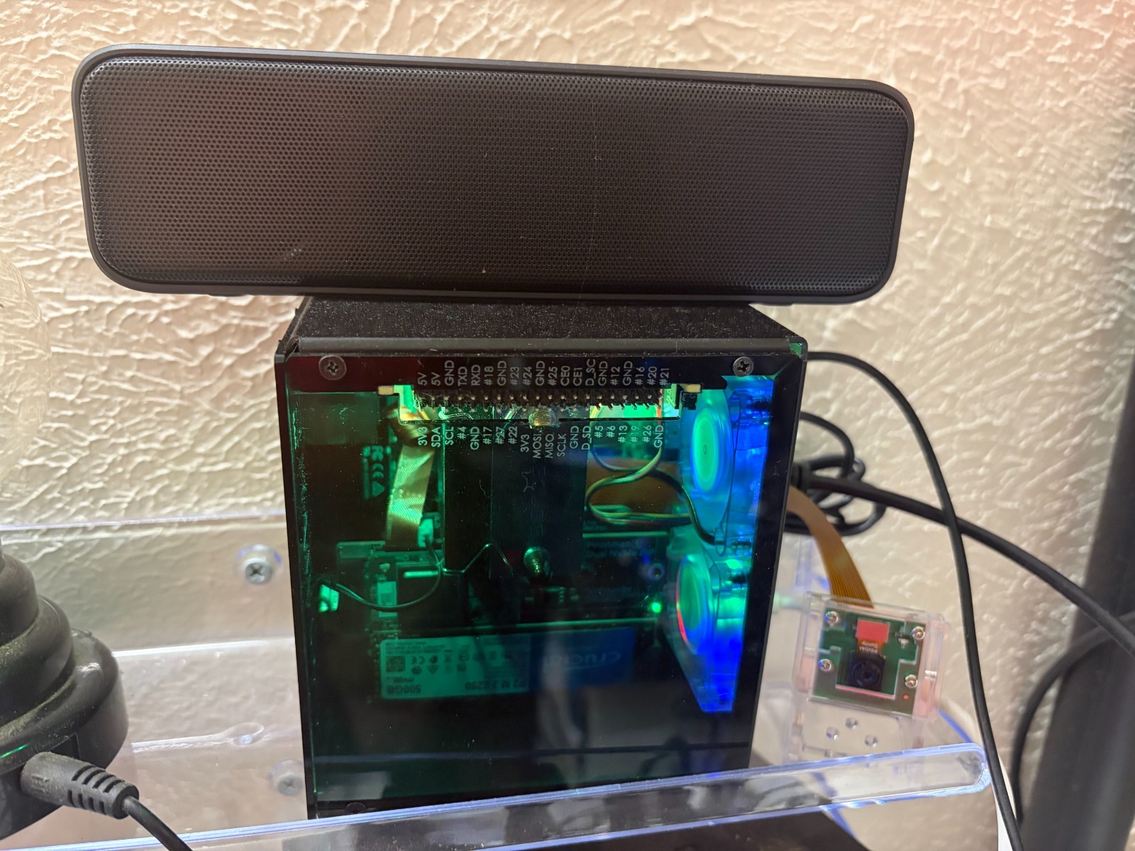 Custom Built Raspberry Pi 5 16GB RAM 512GB SSD in Pironman 5 MAX Case