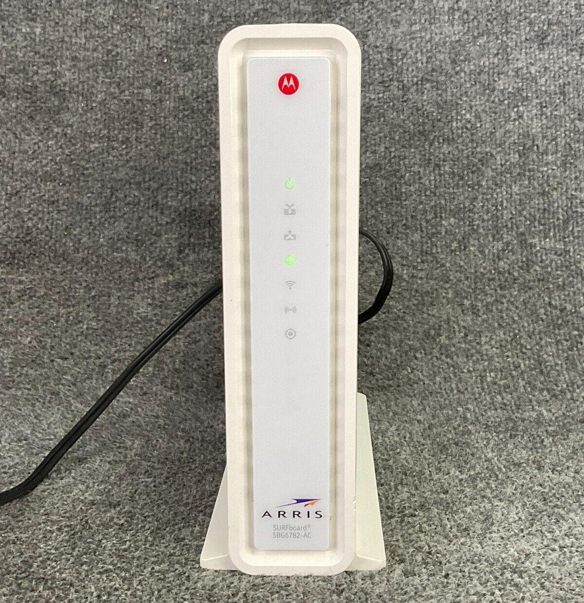 Motorola ARRIS SBG6782-ACH DOCSIS 3.0 Cable Modem WiFi Router Used