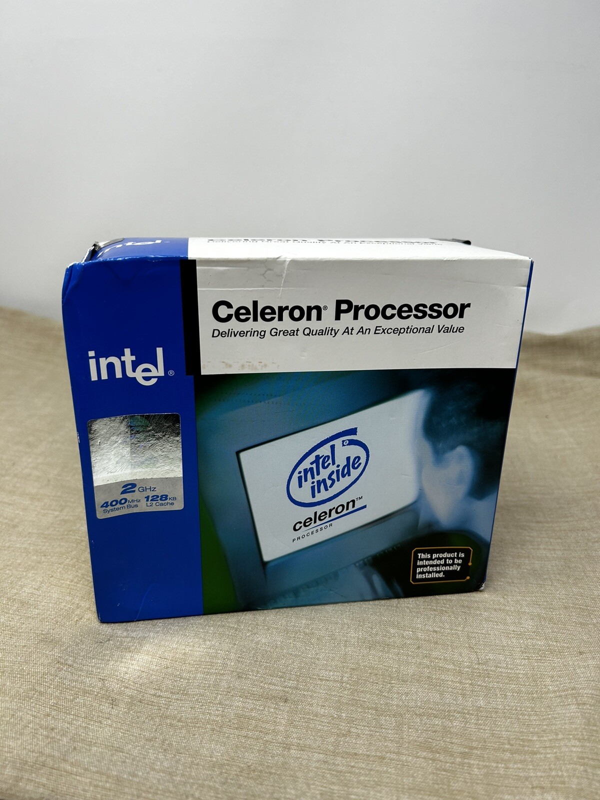 BX80532RC1800B - Intel Celeron 1.8AGHz 400MHz FSB 128KB L2 Cache Socket 478 NEW