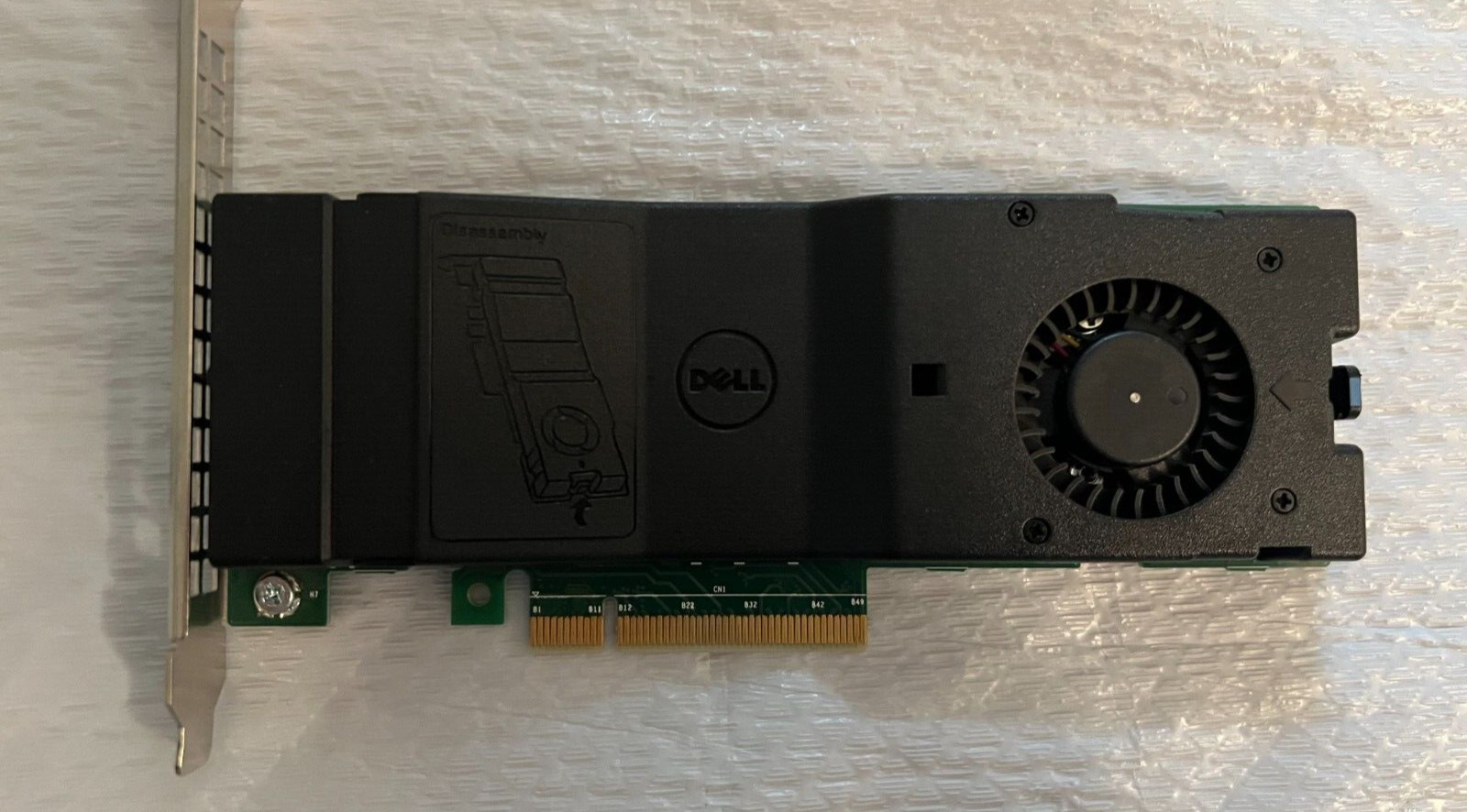 Dell DPWC300 SSD PCIE Adapter Card 2 Slot M.2 0NTRCY 023PX6 + 512GB m.2 NVME SSD