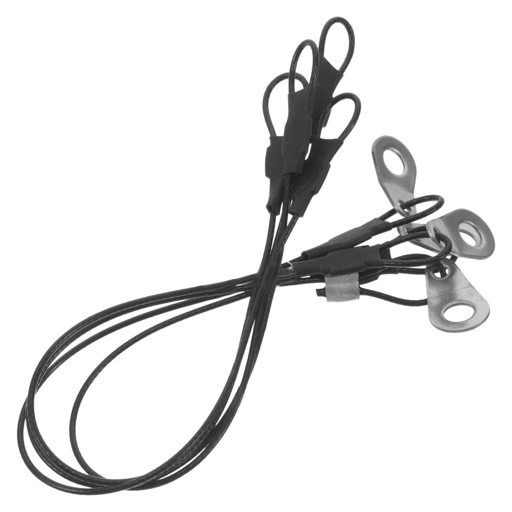 4PCS Wire Safety Tether for Audio Equipment Ball Lock Pin Retainer