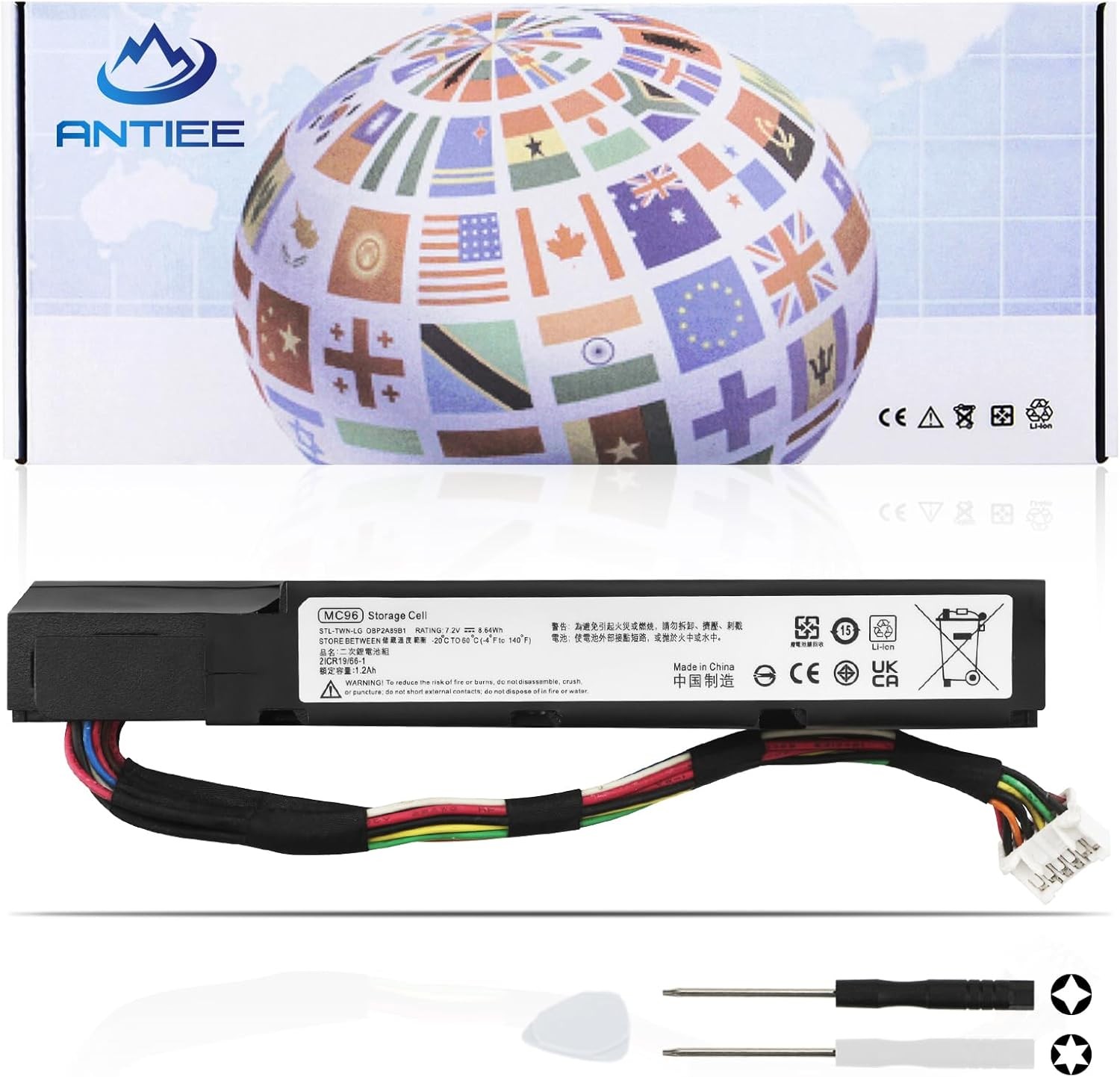 MC96 MC96G9 Laptop Battery Replacement for HP Smart Array P840AR P440AR P840