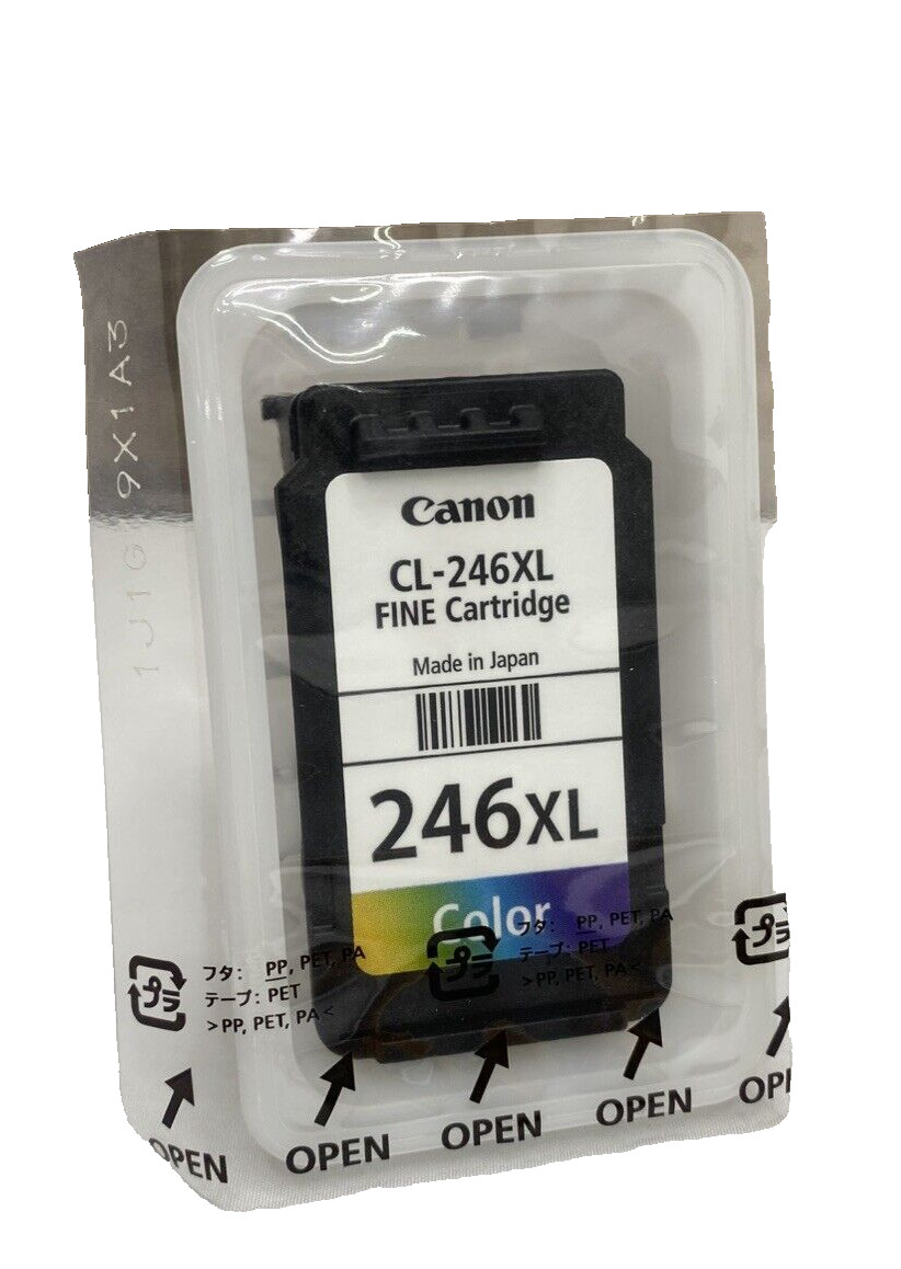 Genuine Canon 246 XL Color Ink Cartridge CL-246XL SEALED BULK PACKAGED