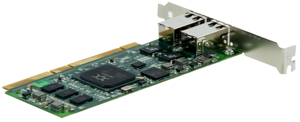 NETWORK CARD QLOGIC QLA4052C DUAL PORT 1Gbps iSCSI PCI-X IS0710407-02