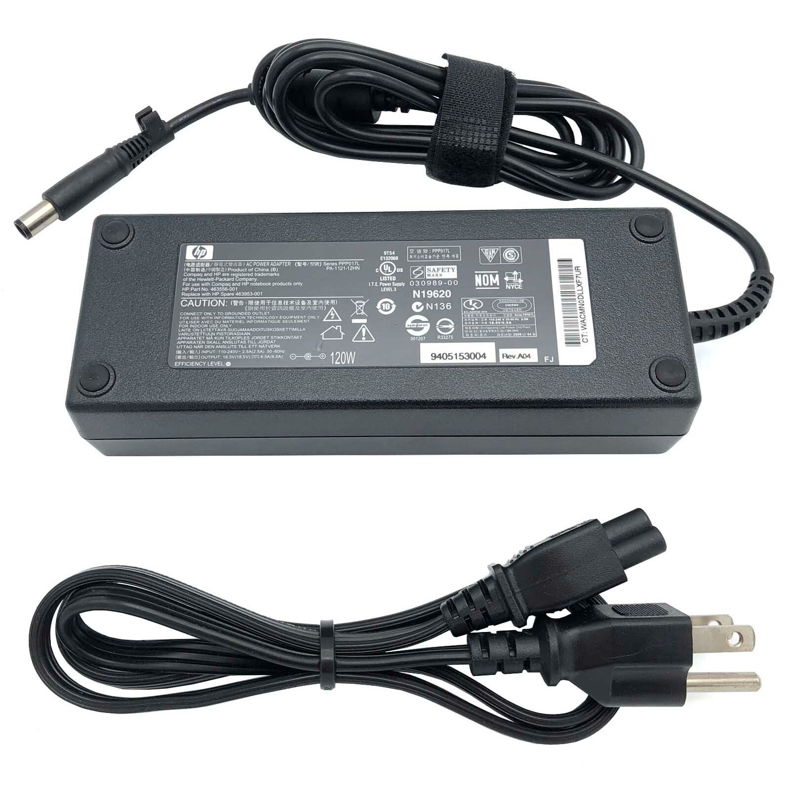 Original 120W HP Adapter for TouchSmart 9100 A2W13 All-in-One Desktop PC Charger