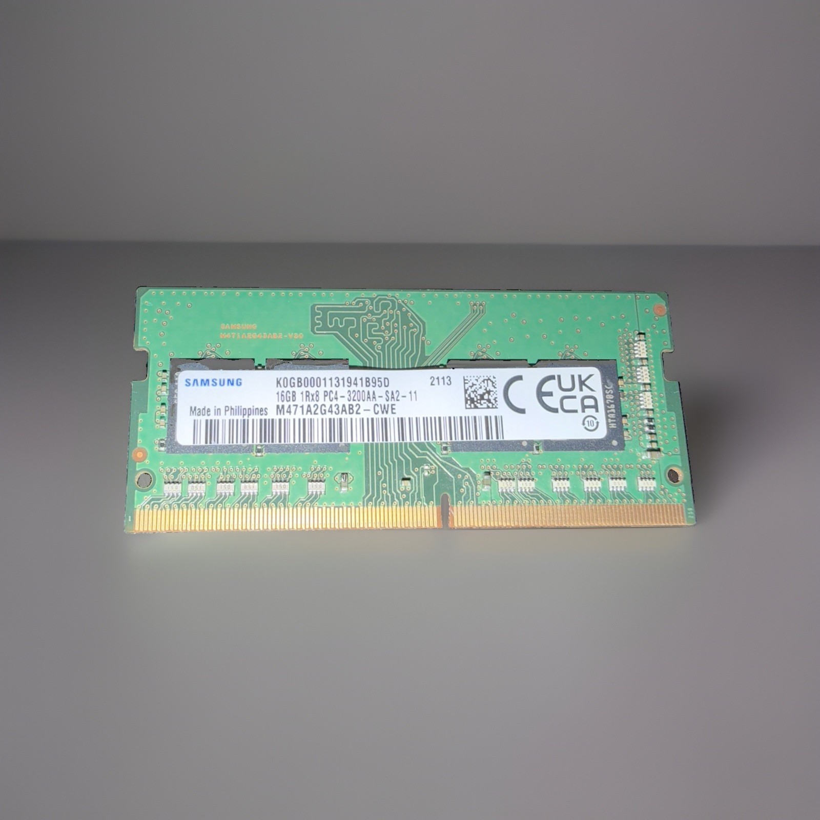 Samsung 16GB DDR4-3200 PC4-3200AA SODIMM Laptop RAM M471A2G43AB2-CWE Tested