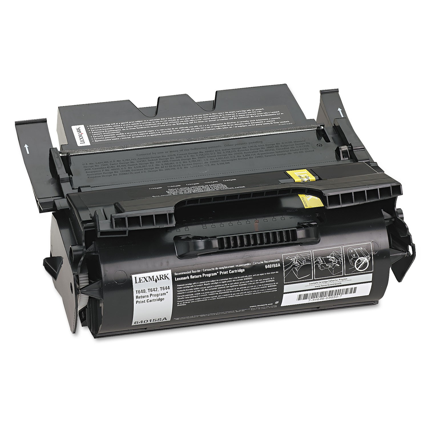 Lexmark™ 64015SA Toner, 6000 Page-Yield, Black