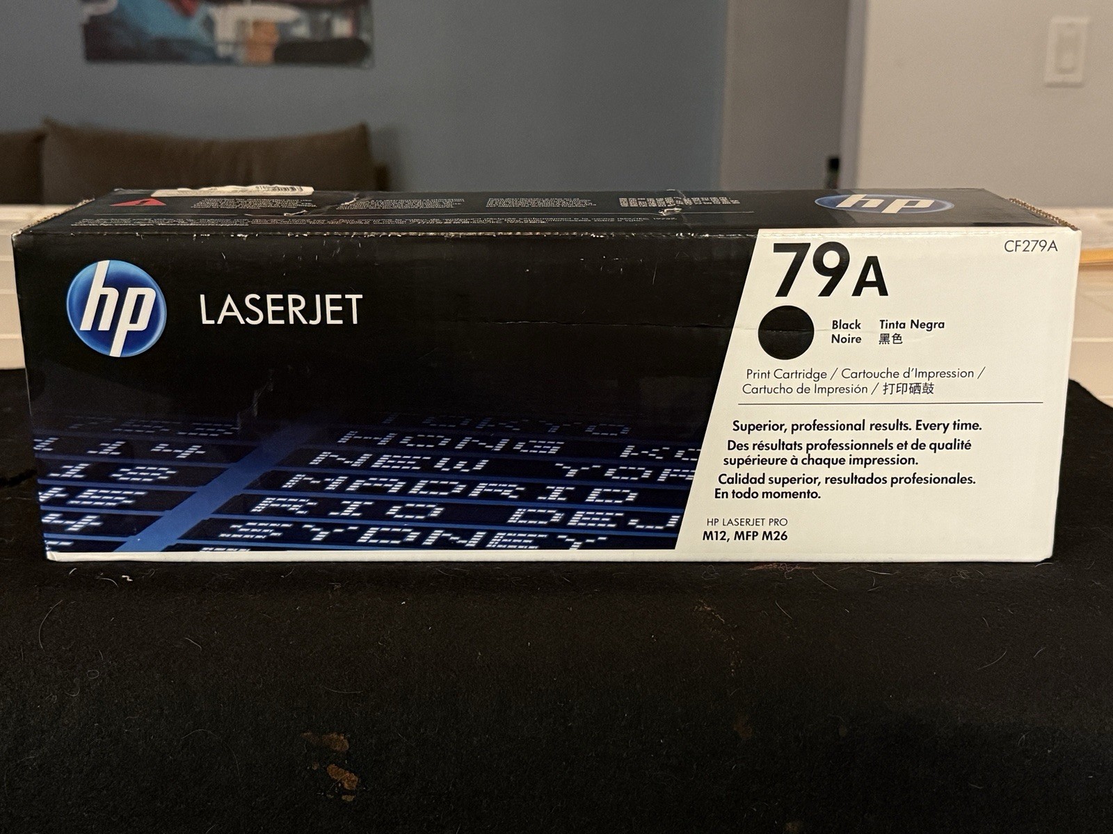 HP 79A CF279A Black Toner Ink Cartridge Genuine OEM NEW Factory Sealed