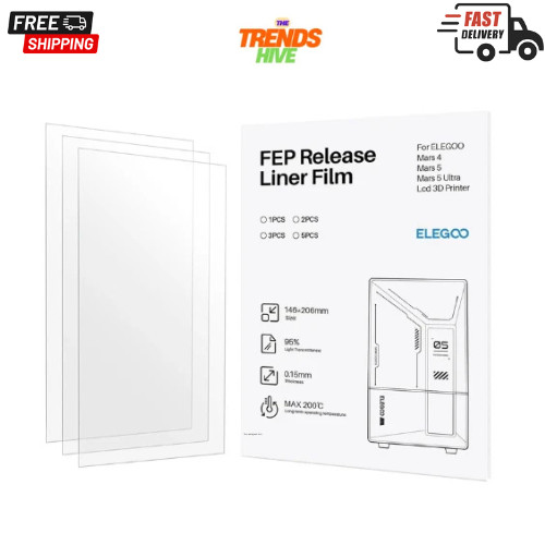 Original FEP Release Film 3PCS for Mars 4/ Mars 5/ Mars 5 Ultra LCD 3D Pr