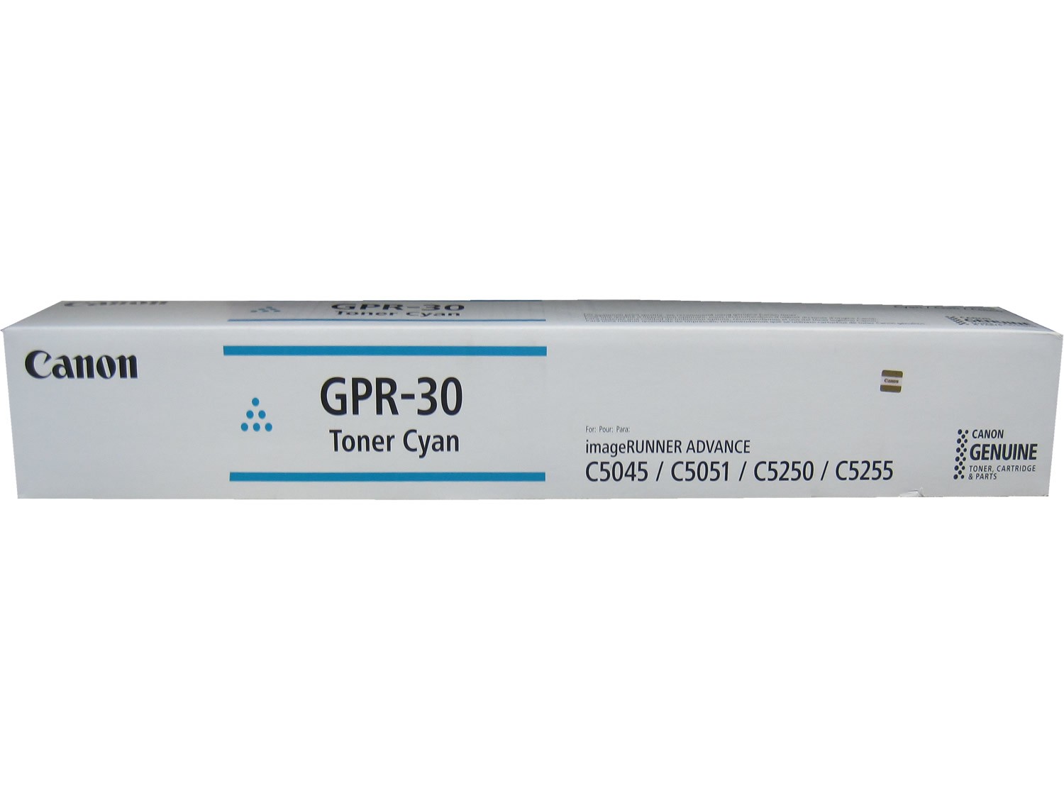Canon 2793B003AA GPR-30 Cyan Toner Cartridge Genuine OEM Original