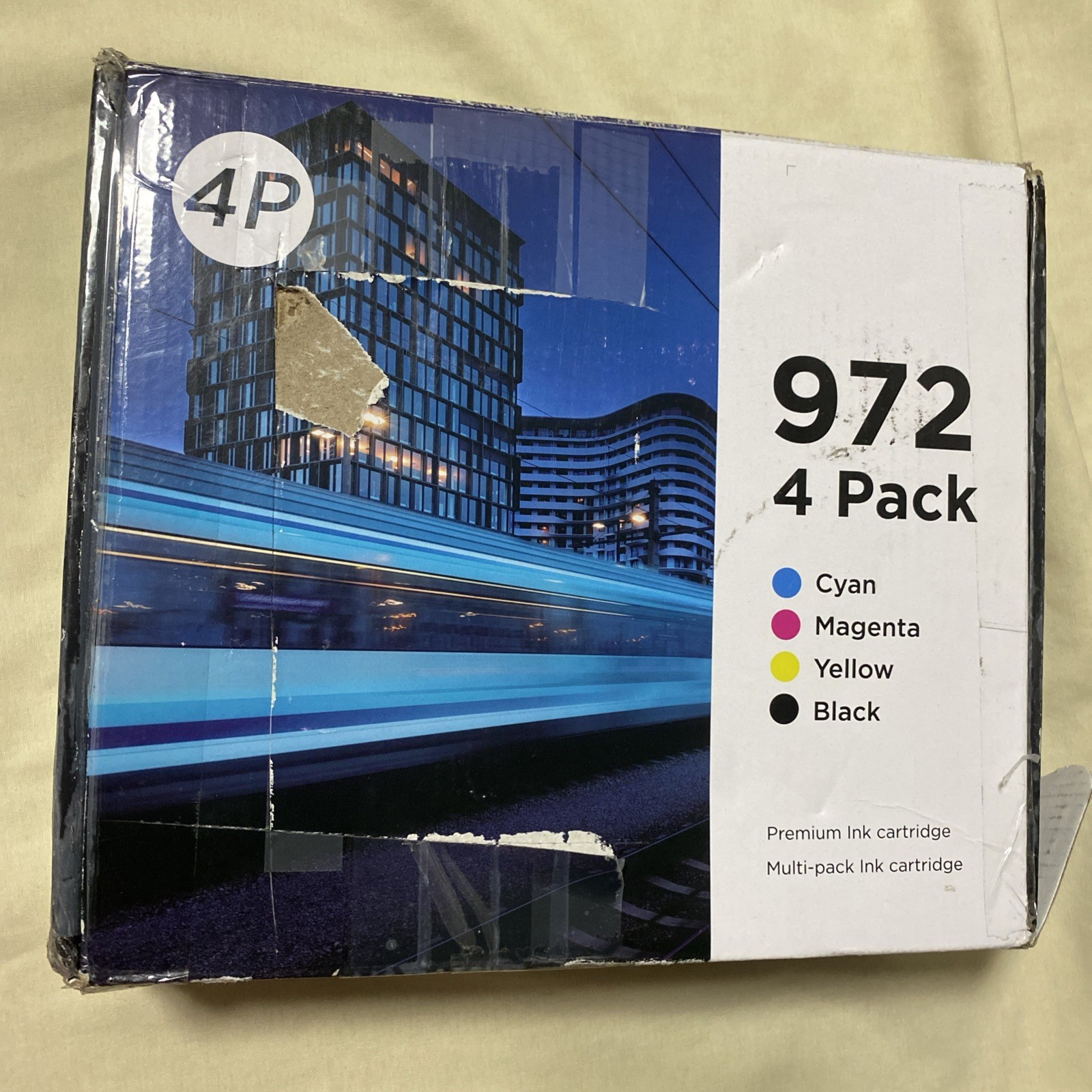972X Ink Cartridges Compatible with HP-972 X 972X High Yield 10000 Pages Repl...