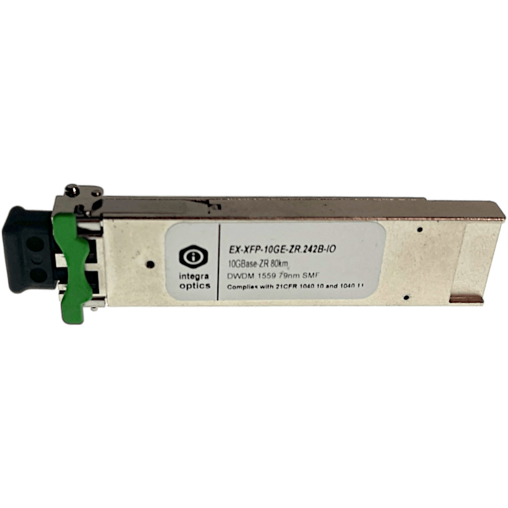 Integra Optics EX-XFP-10GE-ZR.242B-IO Juniper Compatible XFP Transceiver