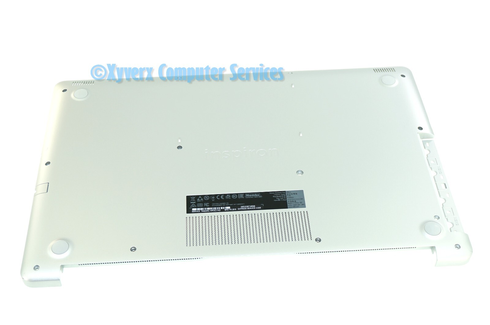 PK4P2 AP21D000110 GENUINE DELL BASE COVER INSPIRON 5770 P35E (GRD C)(READ)(BF61)
