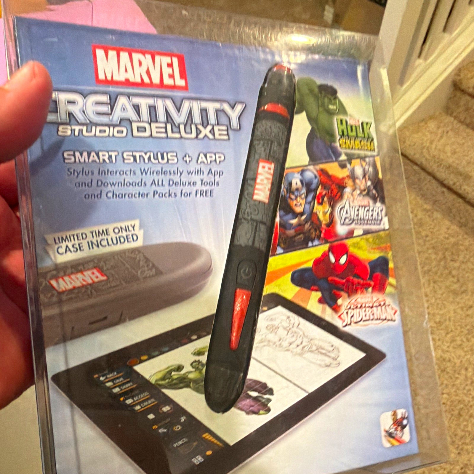Marvel Creativity Studio Deluxe Smart Stylus iPad BT MCA-17 Black/Red
