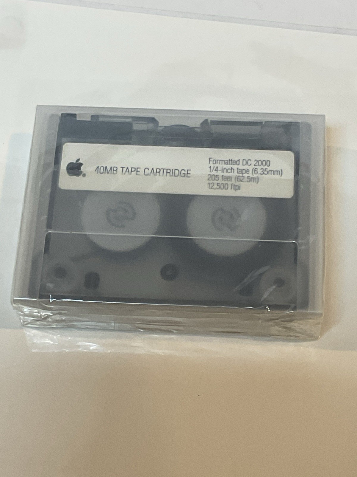 Apple 40MB 40SC Tape Backup Cassette - M2640 SCSI Macintosh Sealed NOS OEM MO132
