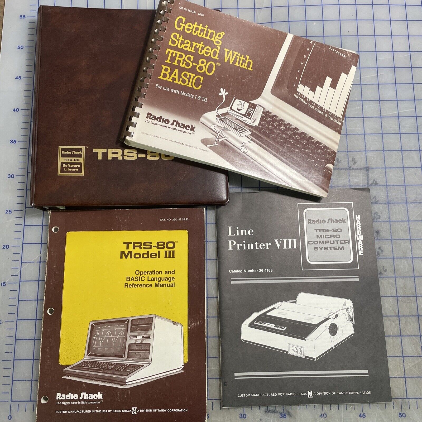 TRS-80 Manuals Model 3 Getting Started With Basic Radio Shack Vtg computing