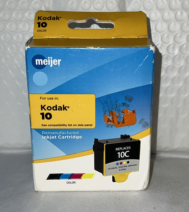 Meijer Kodak 10 Remanufactured Inkjet Cartridge - Replaces 10C