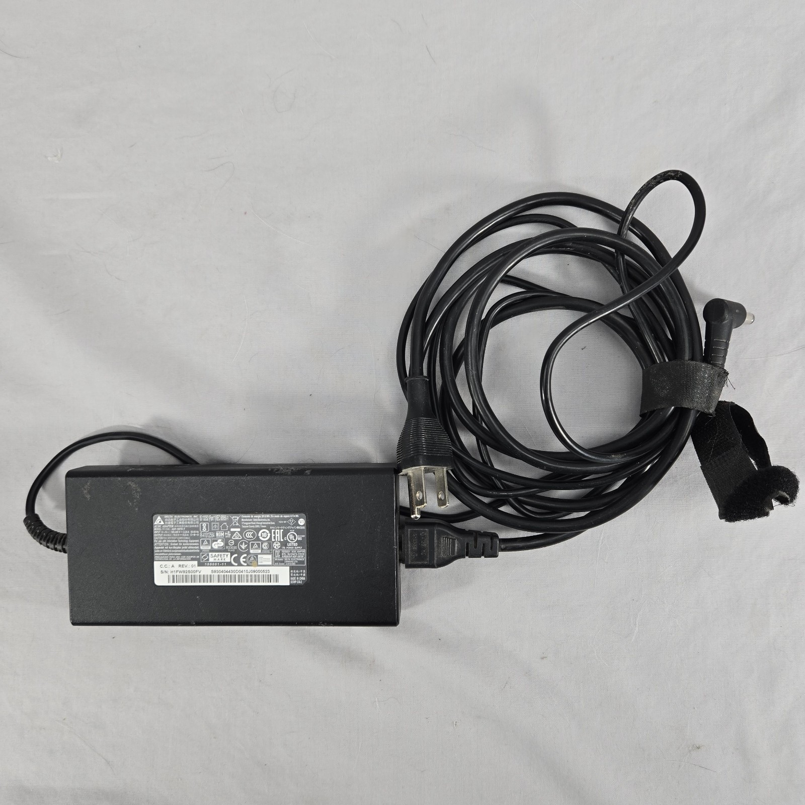 Delta Electronics ADP-180TB F AC Adapter Power Supply Charger Cord For Laptop