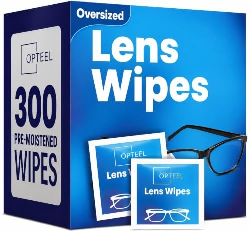 Screen Cleaner Wipes, 300 Count, Streak-Free for Phones, Tablets, Lenses