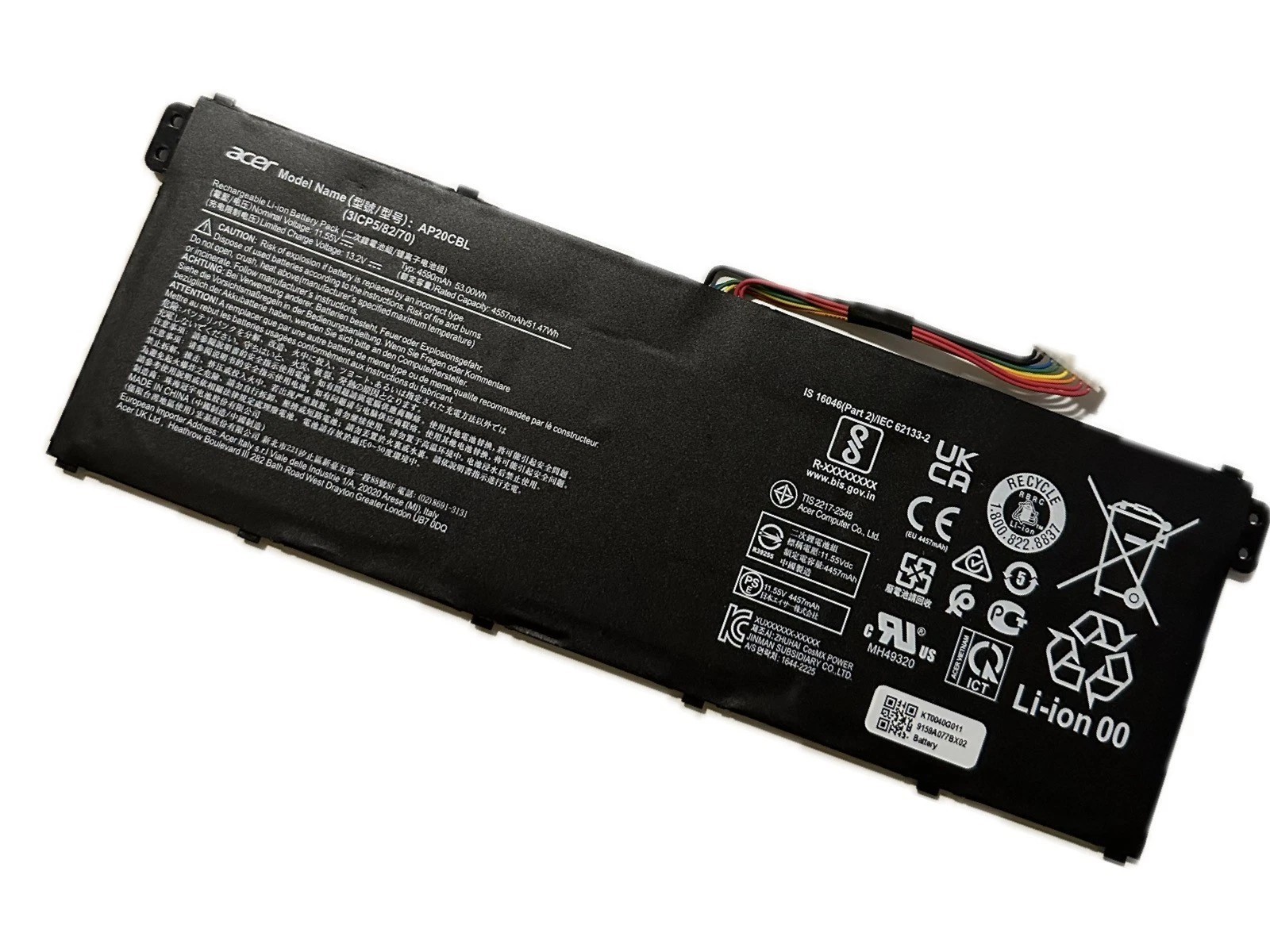 NEW AP20CBL Battery Acer Aspire 7 A715-43G Aspire 5 A515-45 Swift 3 SF314