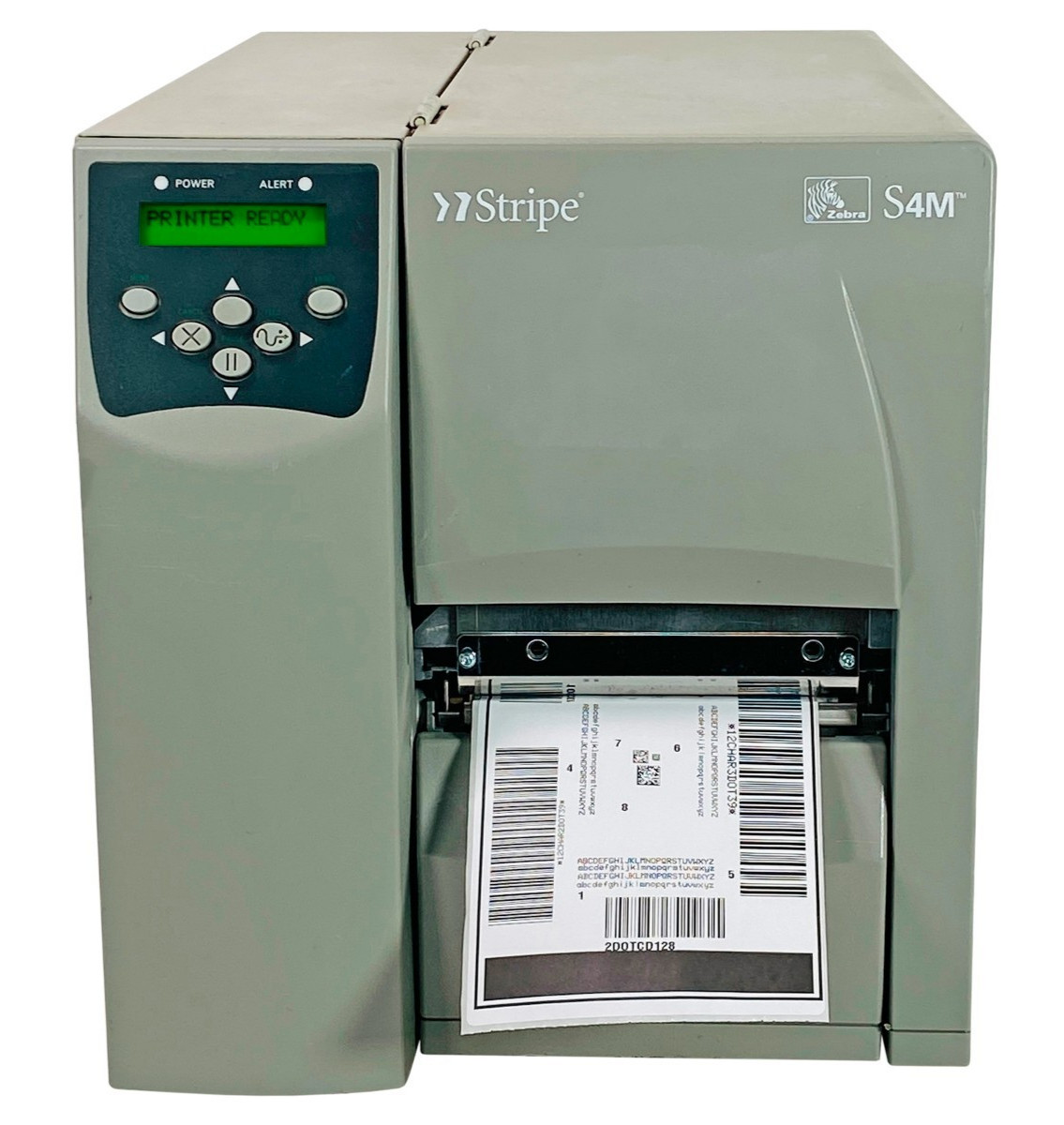 ZEBRA Stripe S4M Thermal Transfer Barcode Label Printer Ethernet USB Serial
