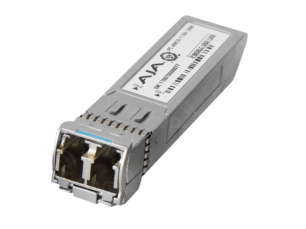 AJA FiberLC-2RX-12G SFP 12G/6G-SDI Dual Fiber LC Receiver Single Mode