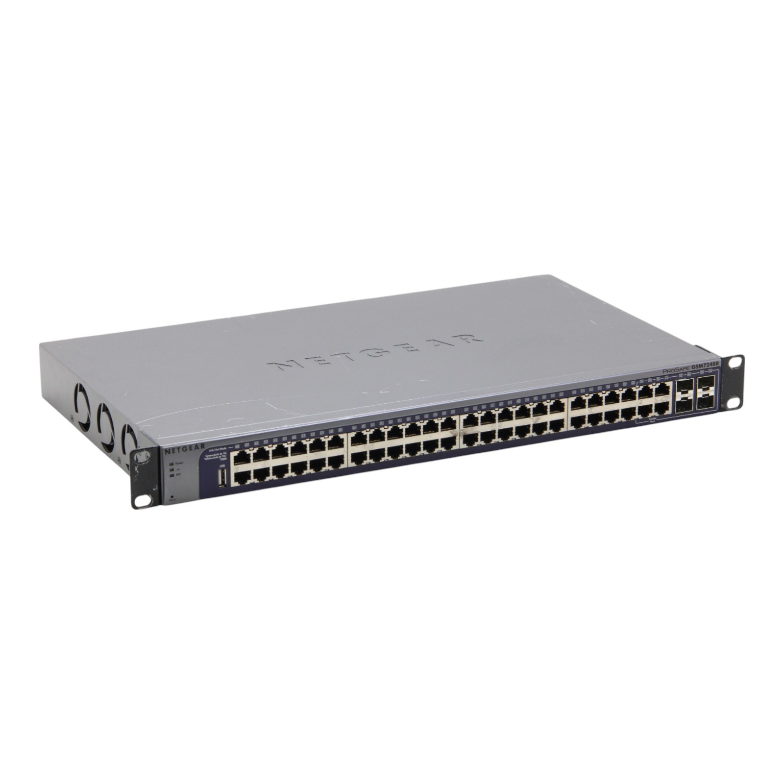 Netgear ProSafe GSM7248R 48-Port RJ-45 4x SFP Gigabit L3 Managed Switch