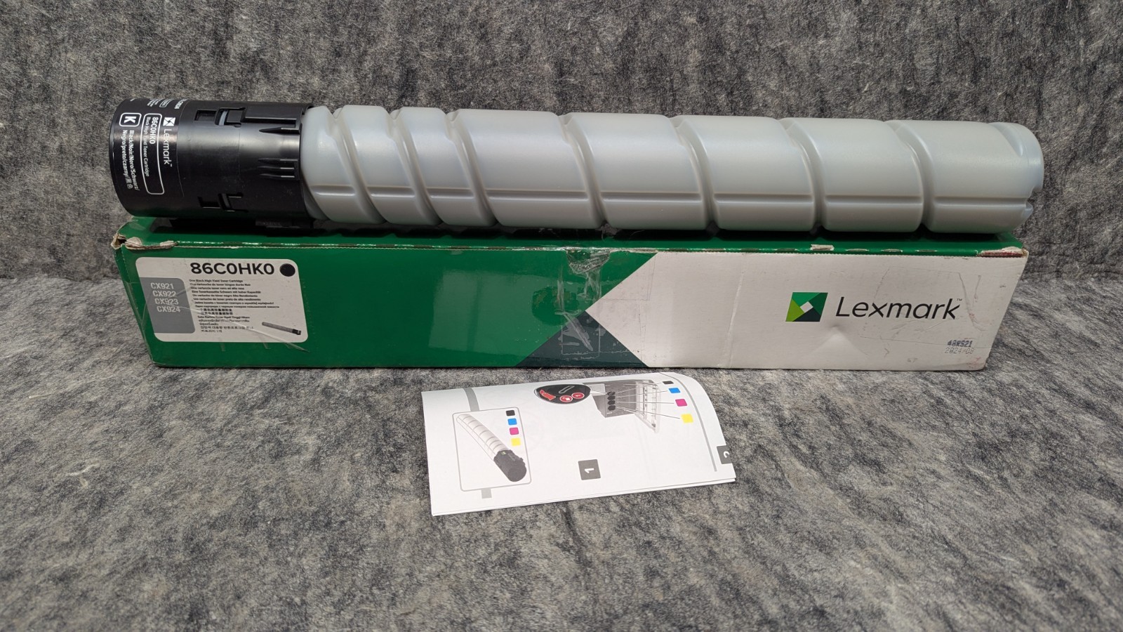 Genuine Lexmark CX92X Black Toner Cartridge - 86C0HK0 🔥New🔥