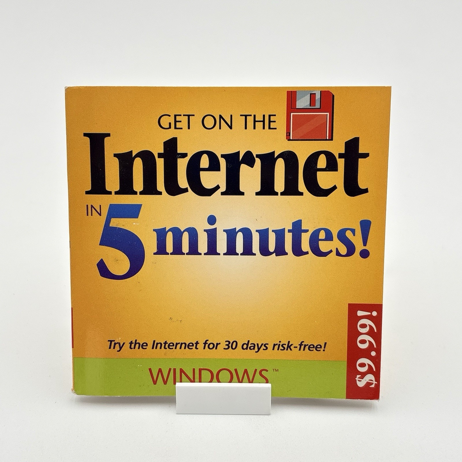 Get on the Internet in 5 Minutes Windows 1994 Floppy Disk Pipeline Vintage New
