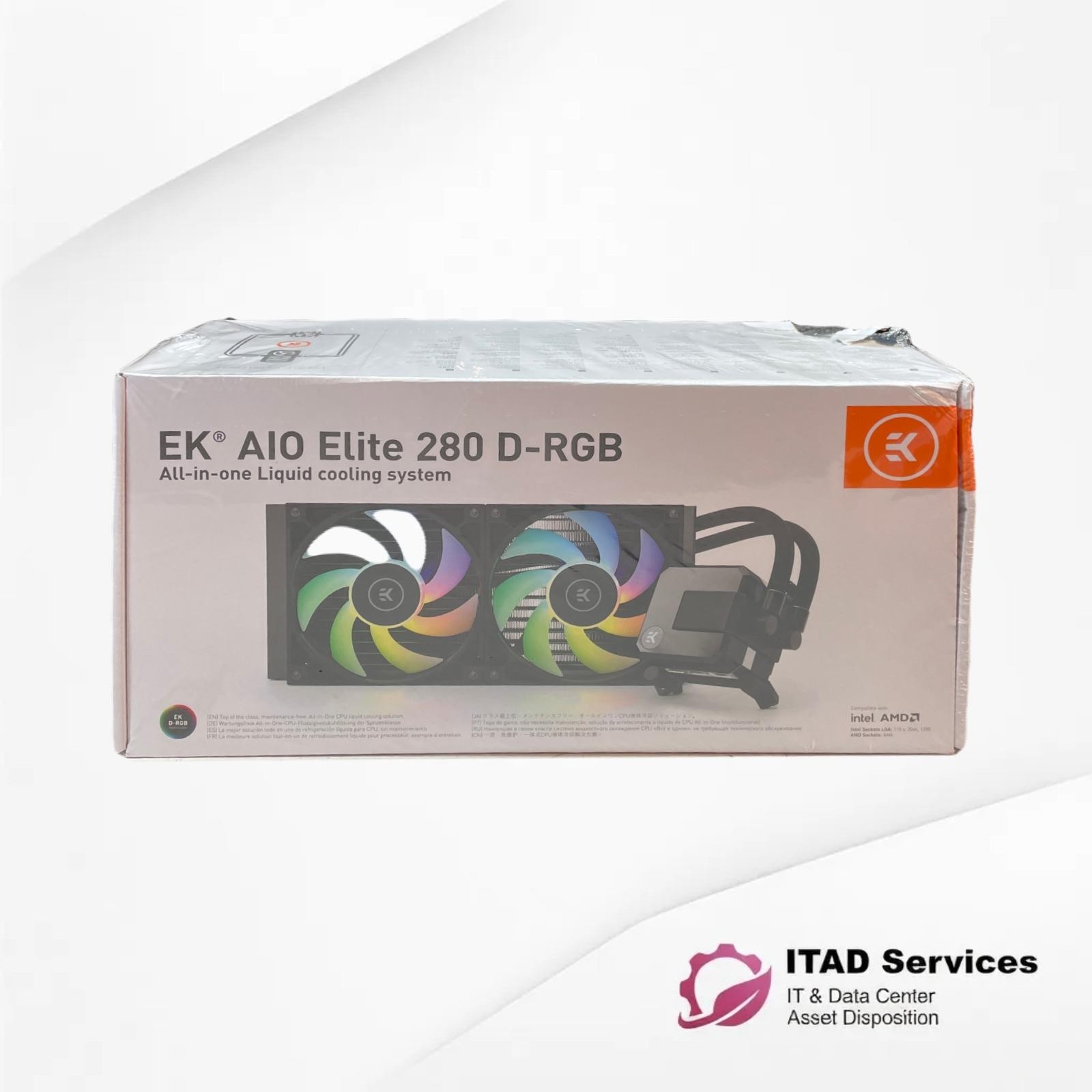 EK NUCLEUS AIO ELITE 280 D-RGB - BRAND NEW SEALED - DAMAGED BOX