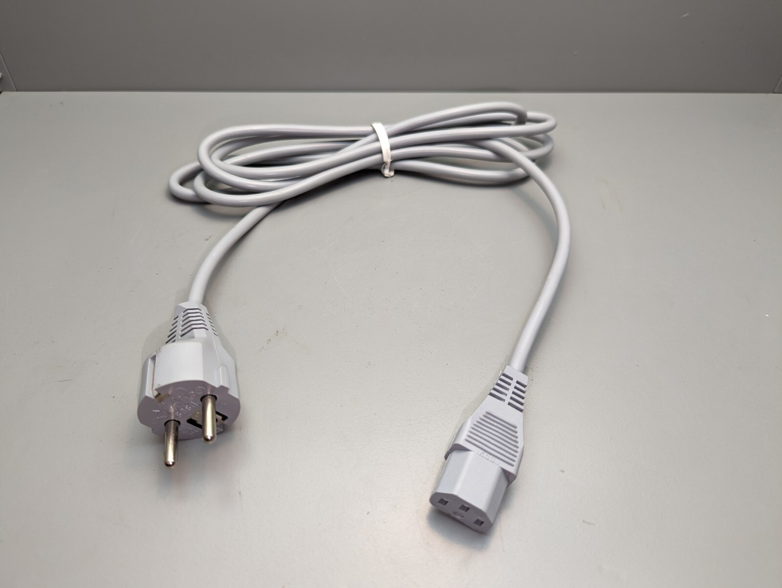 NEW Kema-Keur A35319-B 8Ft Power Cord Europe Plug GREY