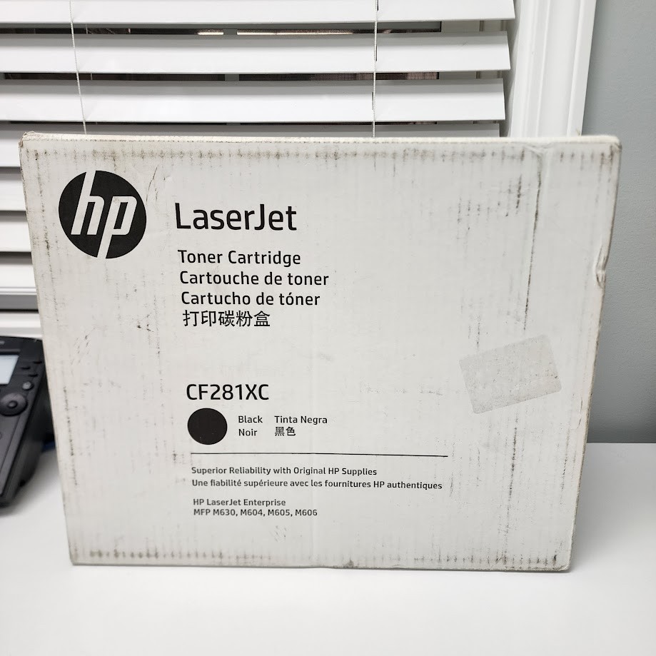 HP 81X | CF281XC | Original HP Black Toner Cartridge – High Yield