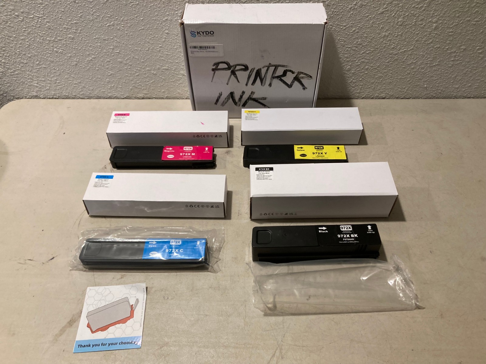 972X High Yield Magenta Pigment Ink Cartridge Compatible