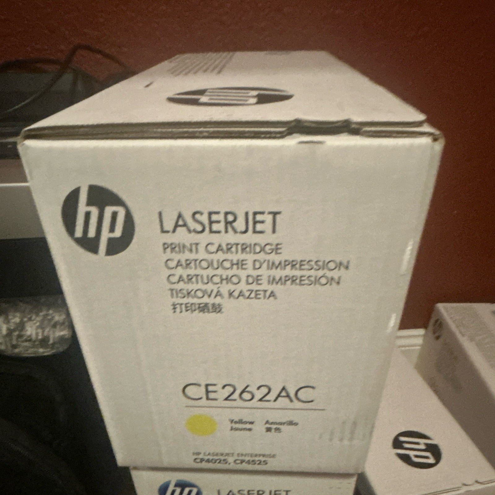 HP LaserJet CE262AC Yellow Laser Toner Cartridge for CP4025/CP4525