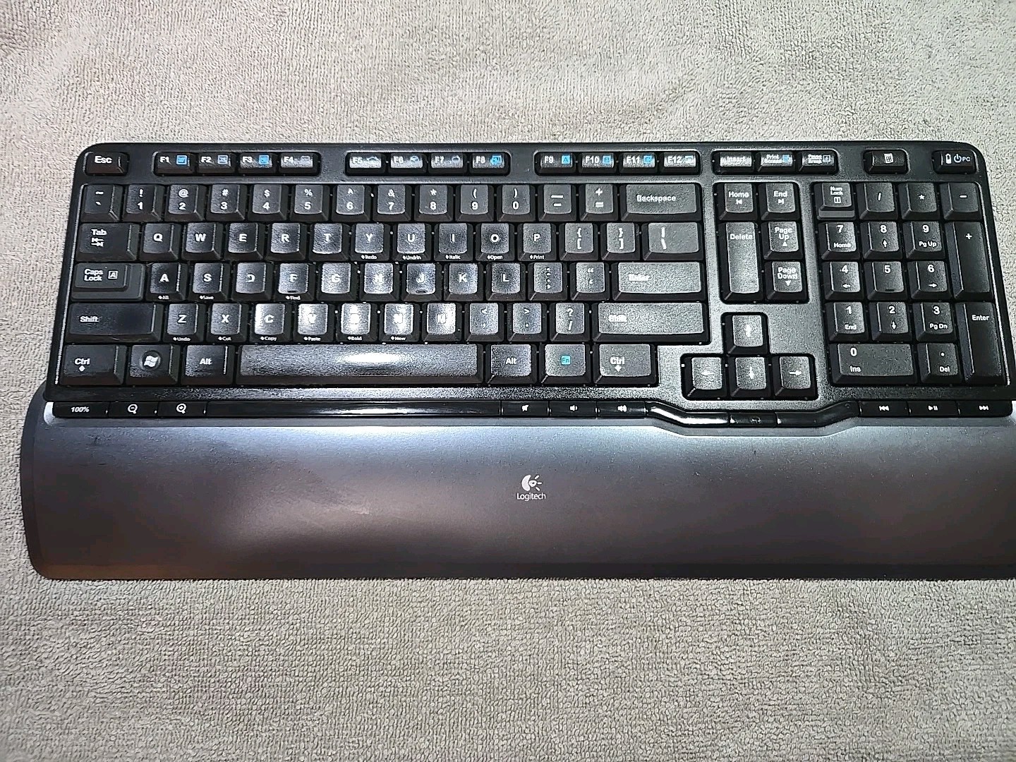 Logitech Cordless Desktop S520 No Dongul