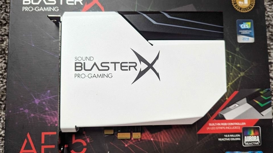 Creative Sound BlasterX AE-5 Pure Edition Hi-Resolution