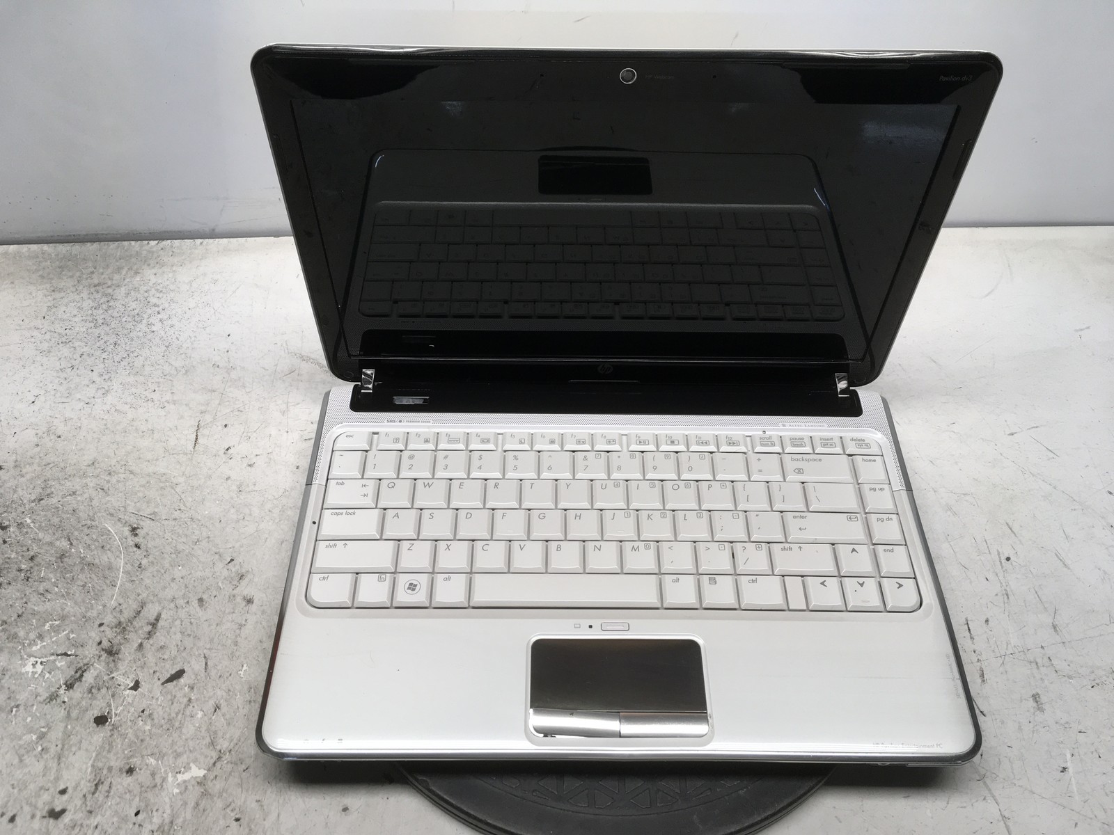 HP Pavilion DV3T-2000 Intel Core 2 Duo T6500 2.1GHz 2 GB NO HDD No Batt
