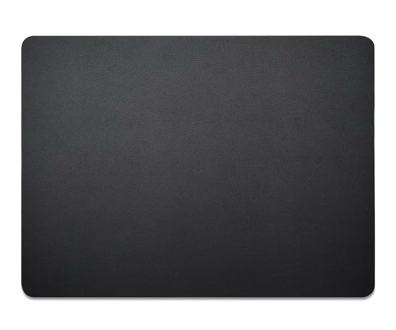 Nekmit Leather Desk Pad 17”x12” Waterproof Non-Slip Black PU Office Mat Protect