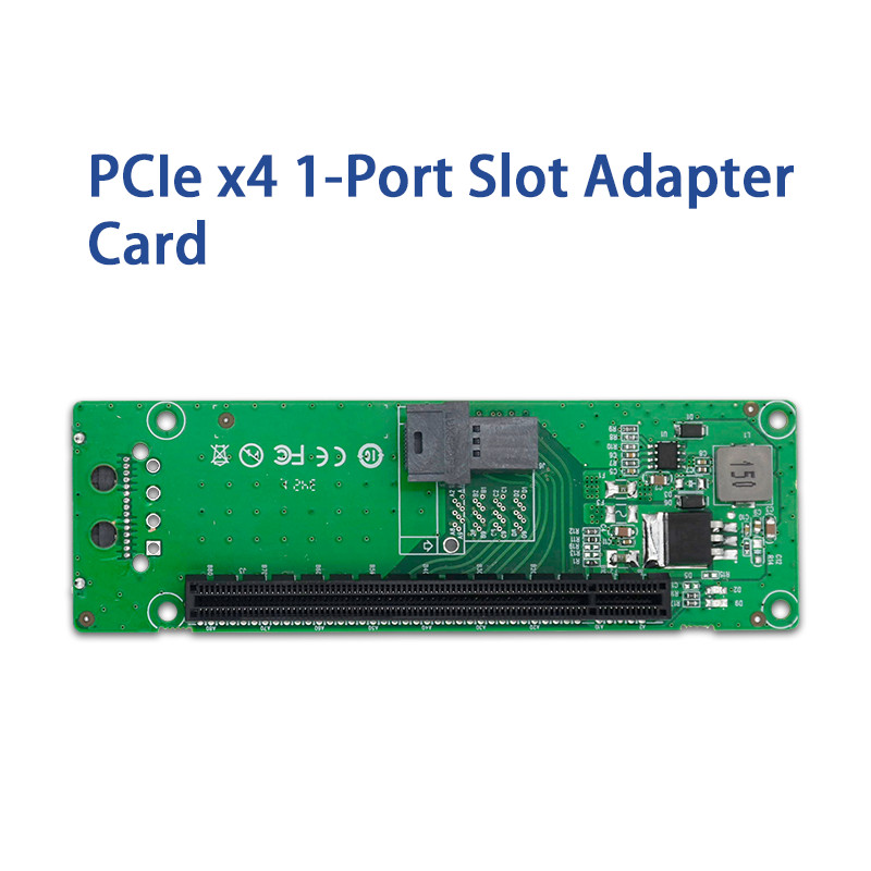 Pack of 8 pieces XIC 334PE   SFF-8643 x4 to PCIe x16 Slot Adapter