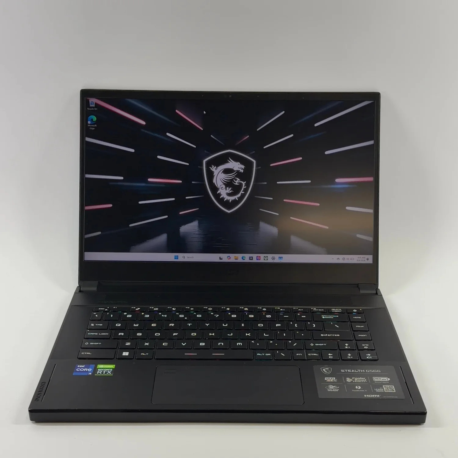 MSI Stealth GS66 12UGS 15.6" i9-12900H 2.4GHz 32GB RAM 1TB SSD GeForce RTX 3070