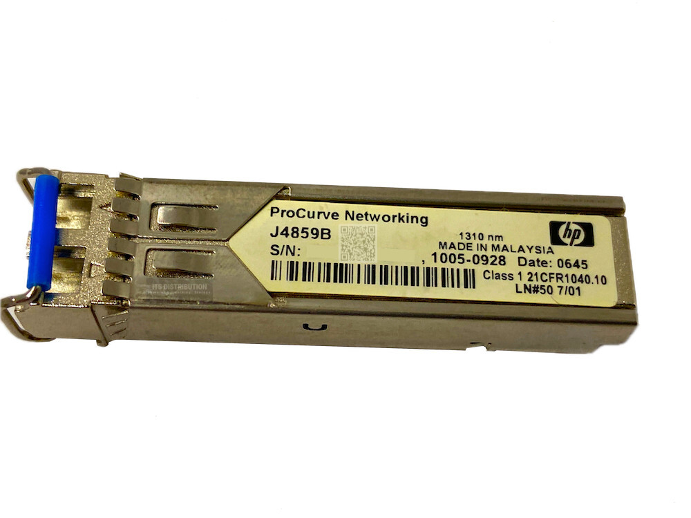 J4859B I Genuine HP X121 Gigabit-LX-LC mini-GBIC Transceiver 1005-0928