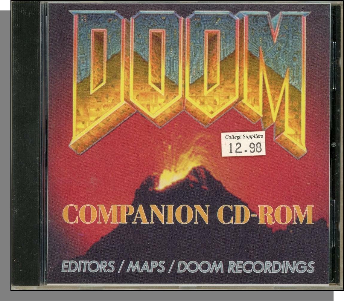 Doom Companion CD-ROM (1994) - New Limelight Media CD-ROM Maps, Utilities      