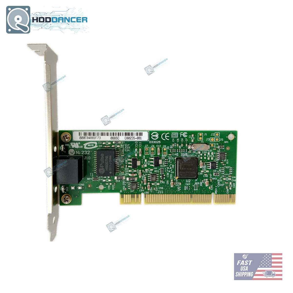 PWLA8391GTBLK Intel PRO/1000 GT DESKTOP ADAPTER Network Card With Yottamark New