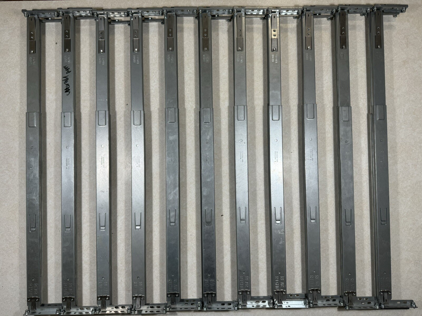 Foxconn 364676-001 364686-001 DL380 G4 G5 Outer Sliding Rail Kit