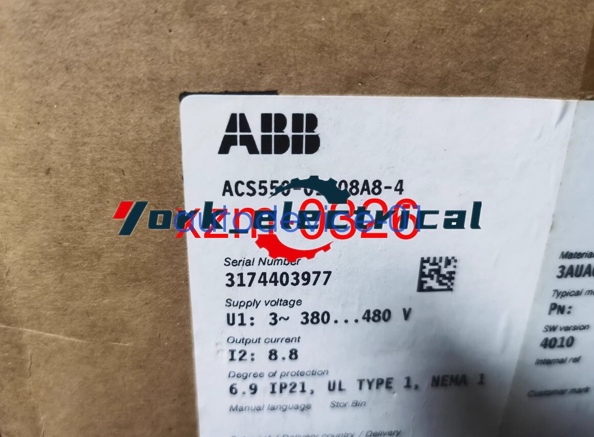 1PCS New ABB ACS550-01-08A8-4 frequency inverter Fast Shipping DHL/FedEx