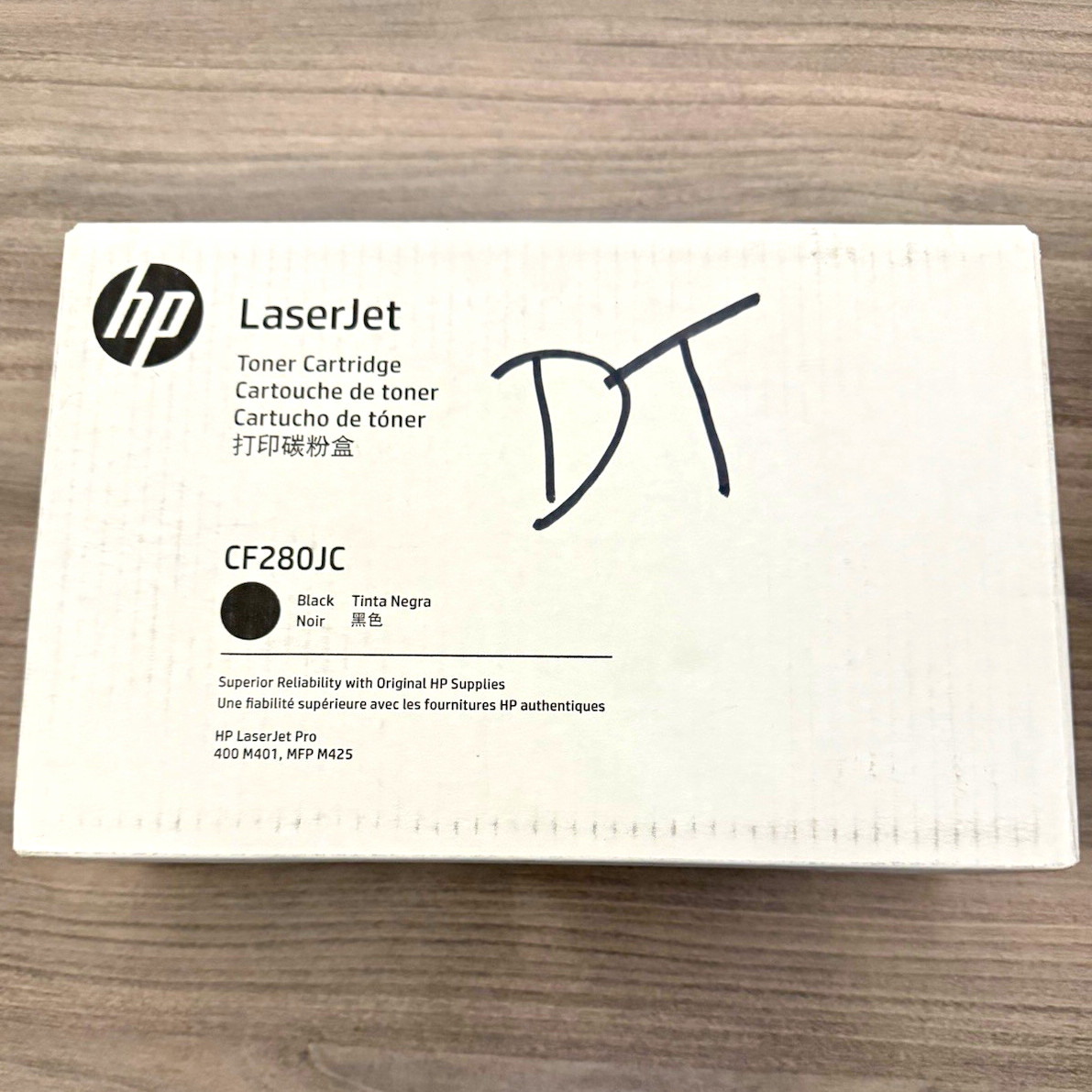 Genuine HP 80J CF280JC Black High Yield LaserJet Toner Cartridge OEM