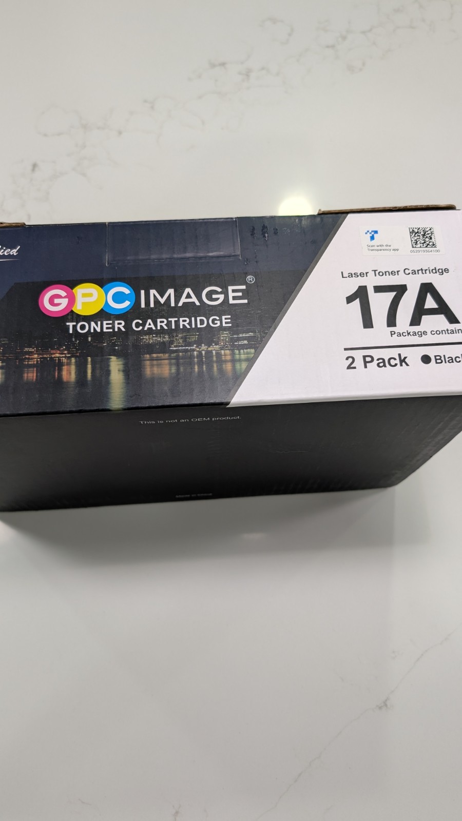 Gpc Image Ink Cartridge 17A For Use In HP M102W-M102A - 2 Pack Black