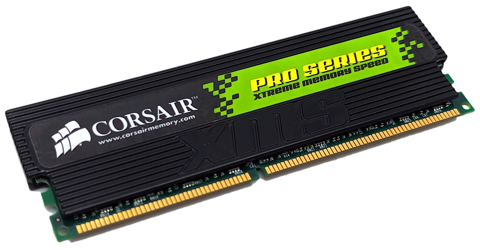 Corsair XMS Pro 1GB DDR RAM 400 MHz PC-3200 LED Retro Gaming RAM CMX1024-3200PRO